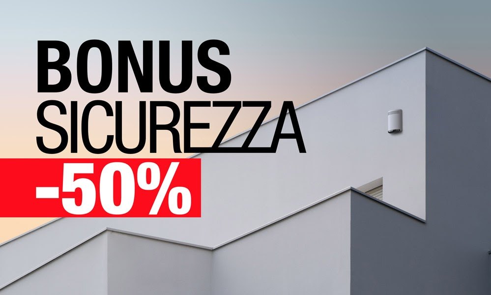 Bonus Sicurezza: detrazione del 50%